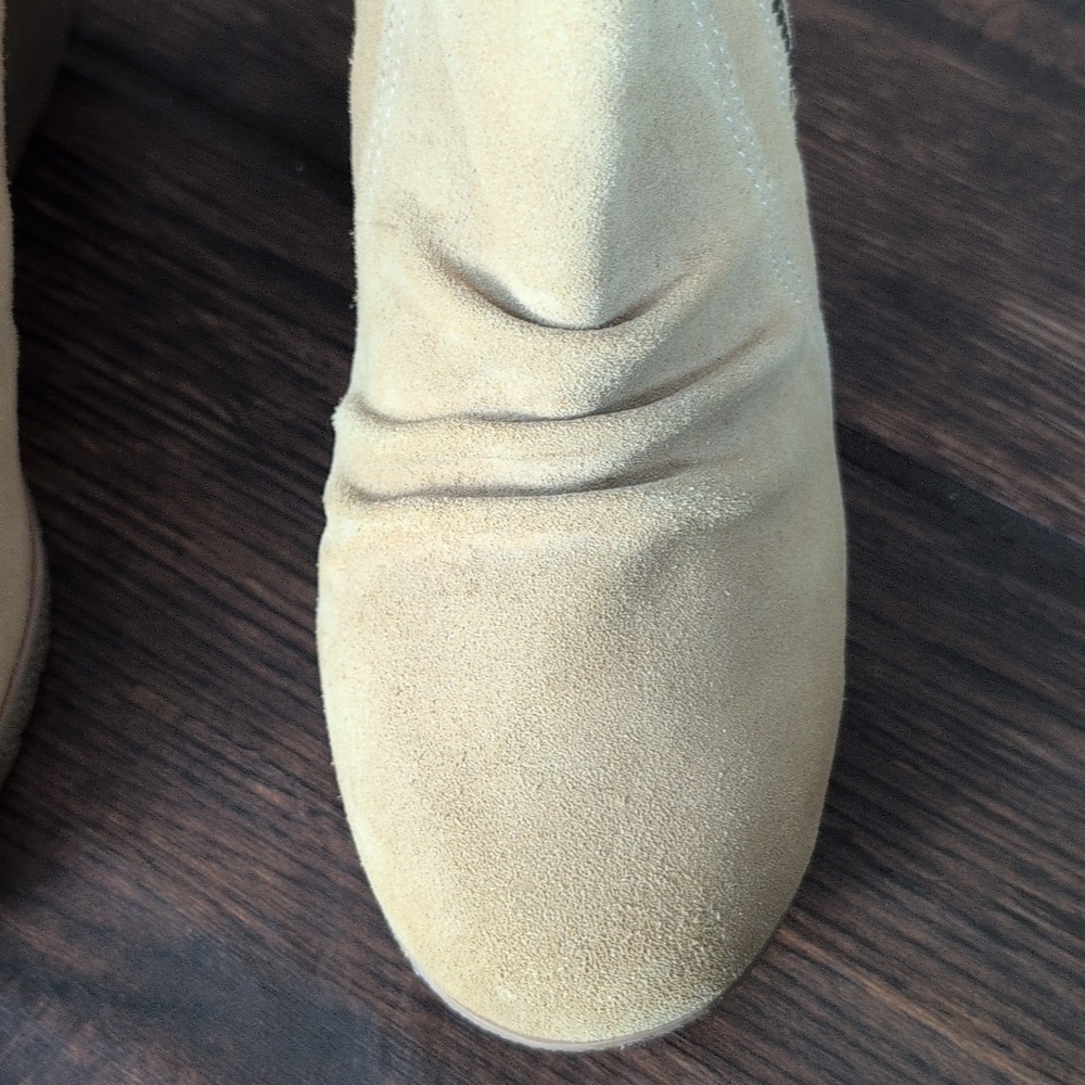 Sperry Top Slider Harper Kara Tan Suede Wedge Ankle Bootie - Women's 9 - Picture 4 of 8